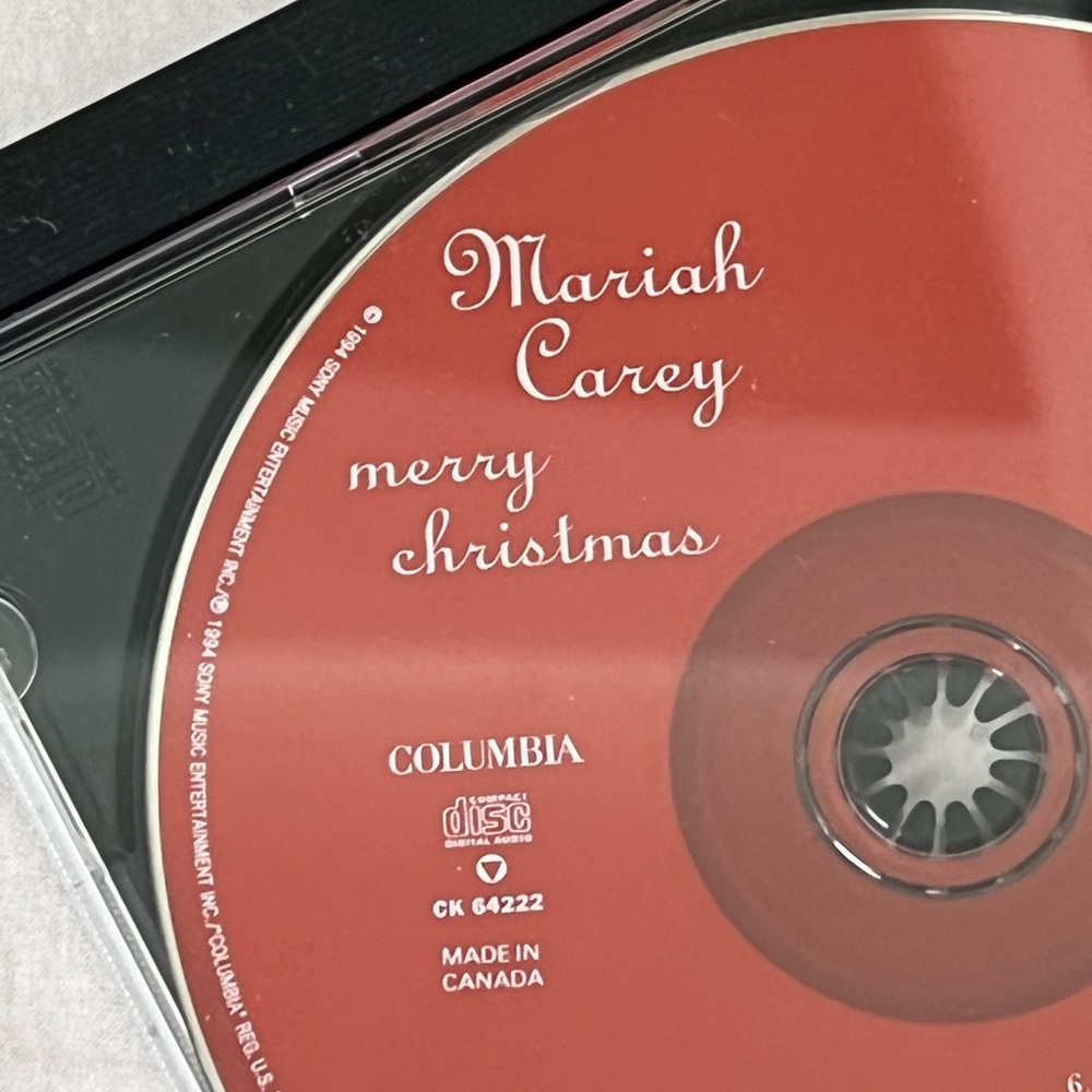 Original Mariah Carey Merry Christmas CD